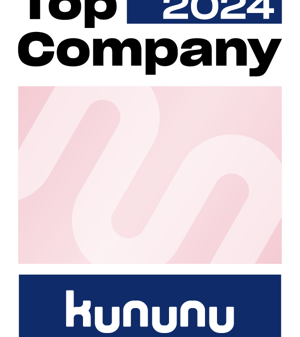 Auszeichnung: Kununu Top Company Award 2024